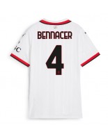 AC Milan Ismael Bennacer #4 Bortedrakt Dame 2024-25 Korte ermer